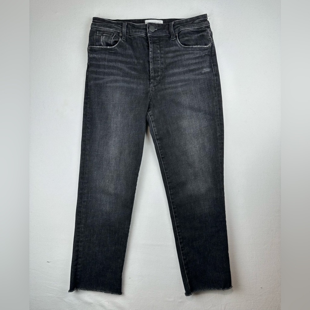 Evereve The Ever‎ Straight Raw Edge Jean  Button Fly Sz 29